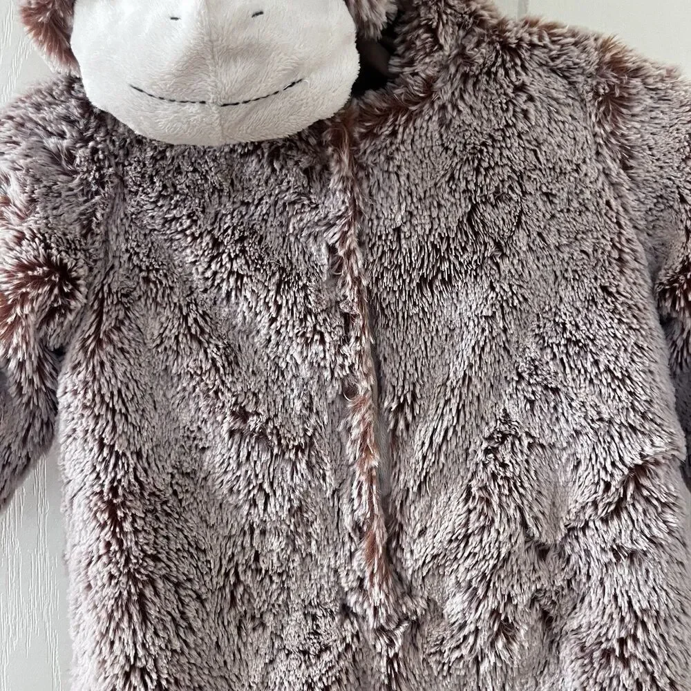 Pottery Barn Kids Baby Monkey Costume Halloween PBK Size 6-12 Months
